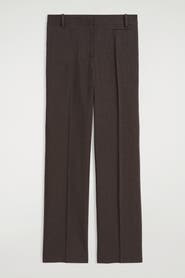 COS Tailored Linen Straight-Leg Pants