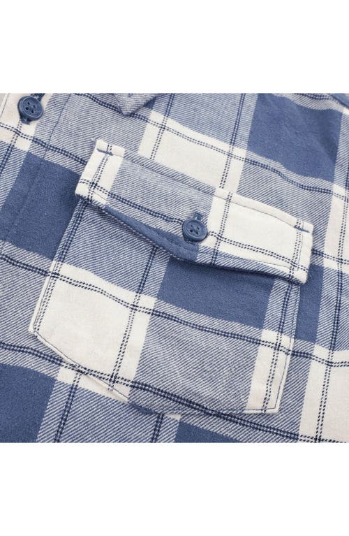 Abercrombie Kids Kids' Hooded Flannel Button-up Shirt In Multi