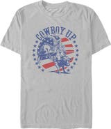 Lost Gods Men's Lost Gods American Cowboy Up Graphic T-Shirt