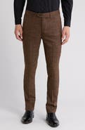 Tahari Plaid Slim Fit Dress Pants