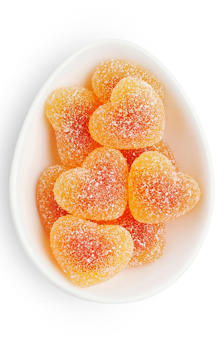 sugarfina Peach Bellini Candy Cube, Alternate, color, Peach Bellini