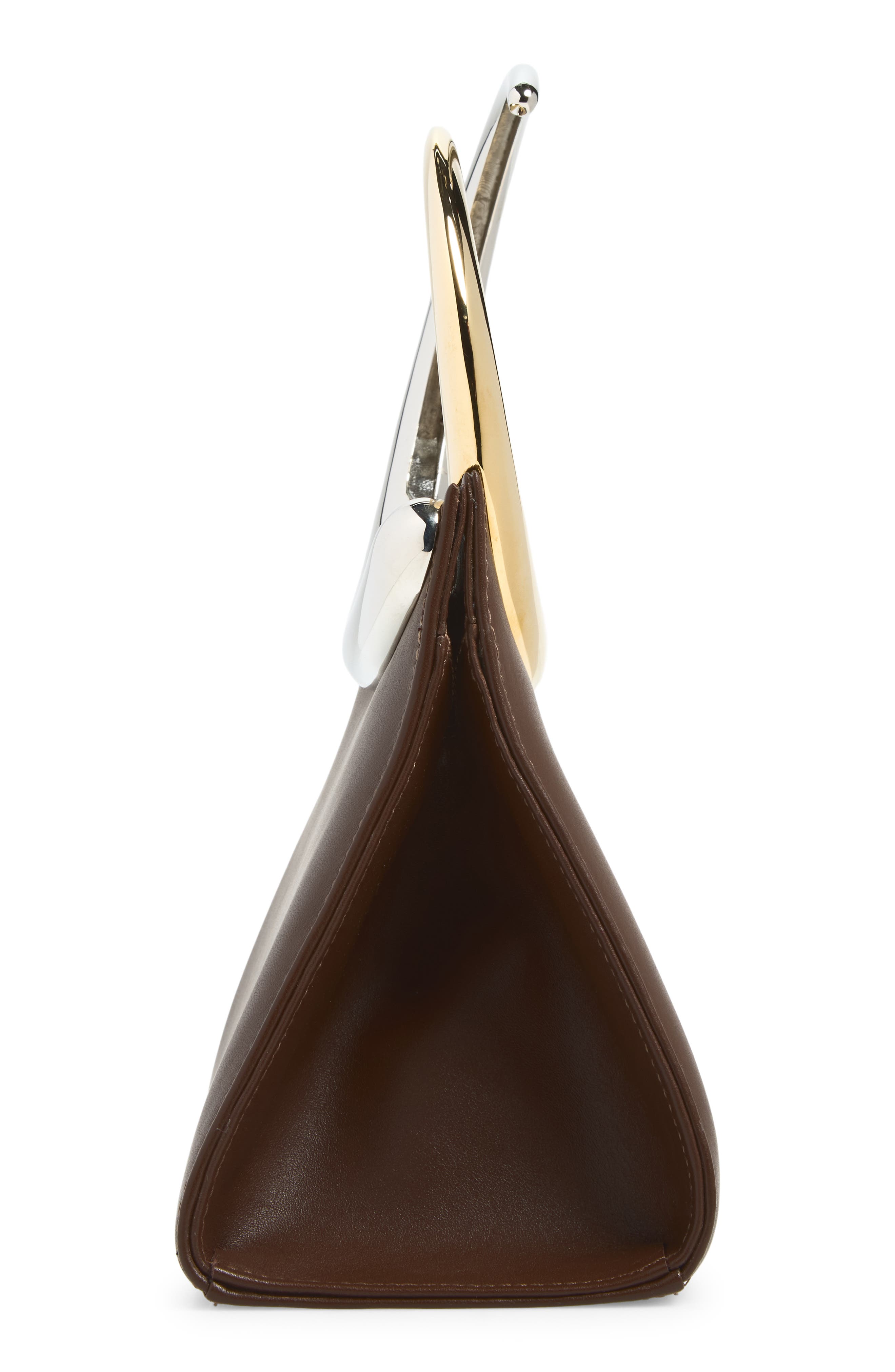 Halo Bucket Bag, Alternate, color, BROWN