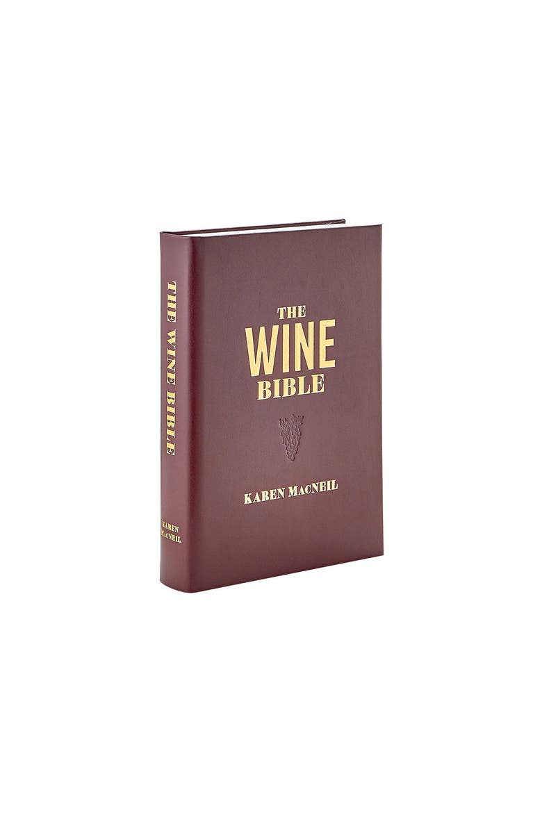 The Wine Bible Leather Edition, Alternate, color, Wine