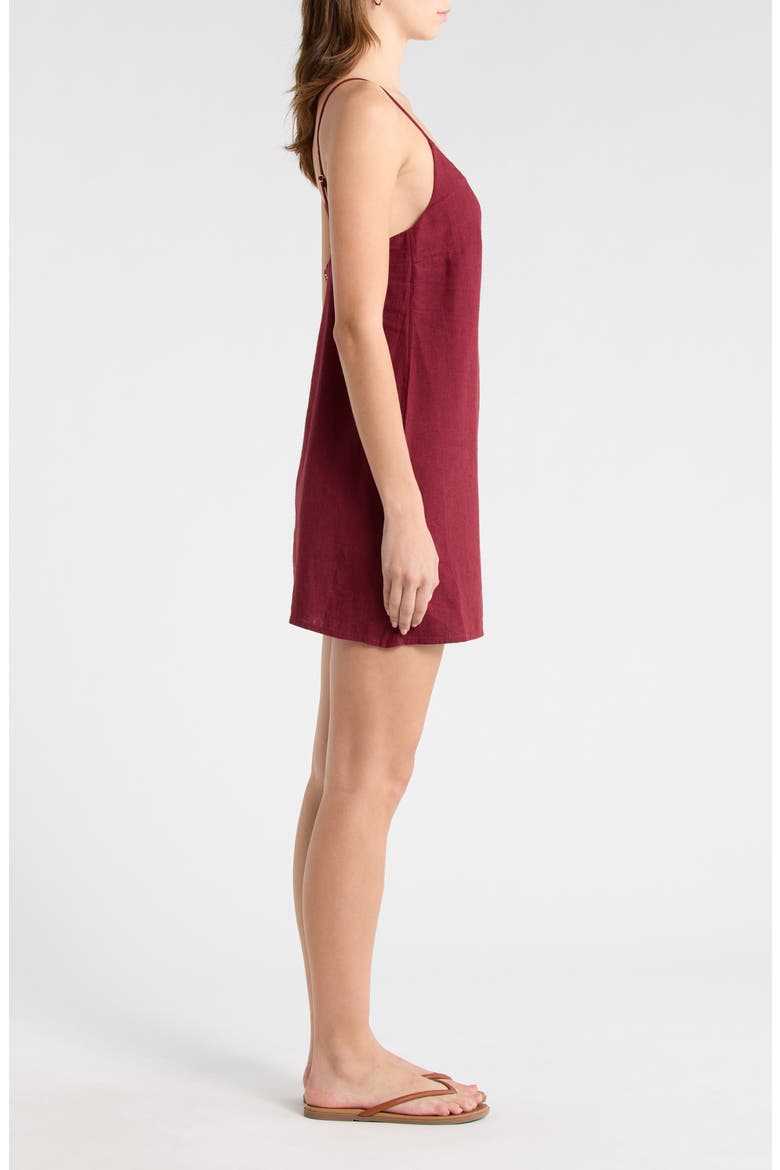 Summer Love Minidress, Alternate, color, RED DAHLIA