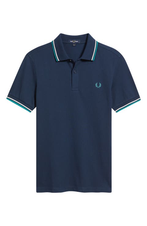 Extra Trim Fit Twin Tipped Piqué Polo