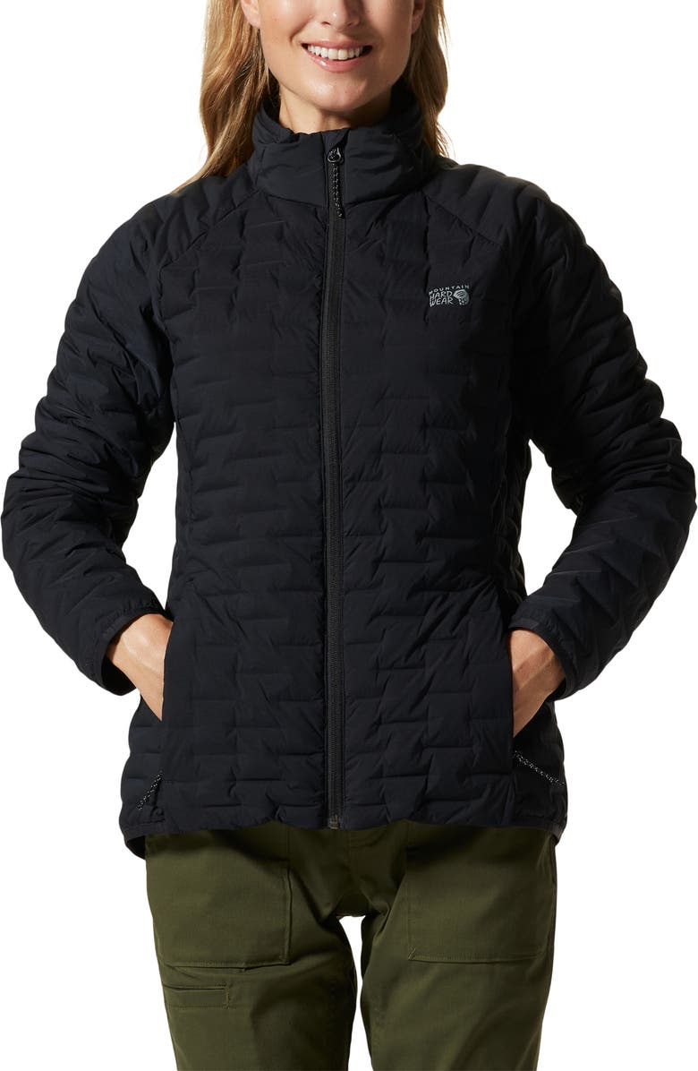 Mountain Hardwear Stretchdown Light Jacket, Main, color, Black