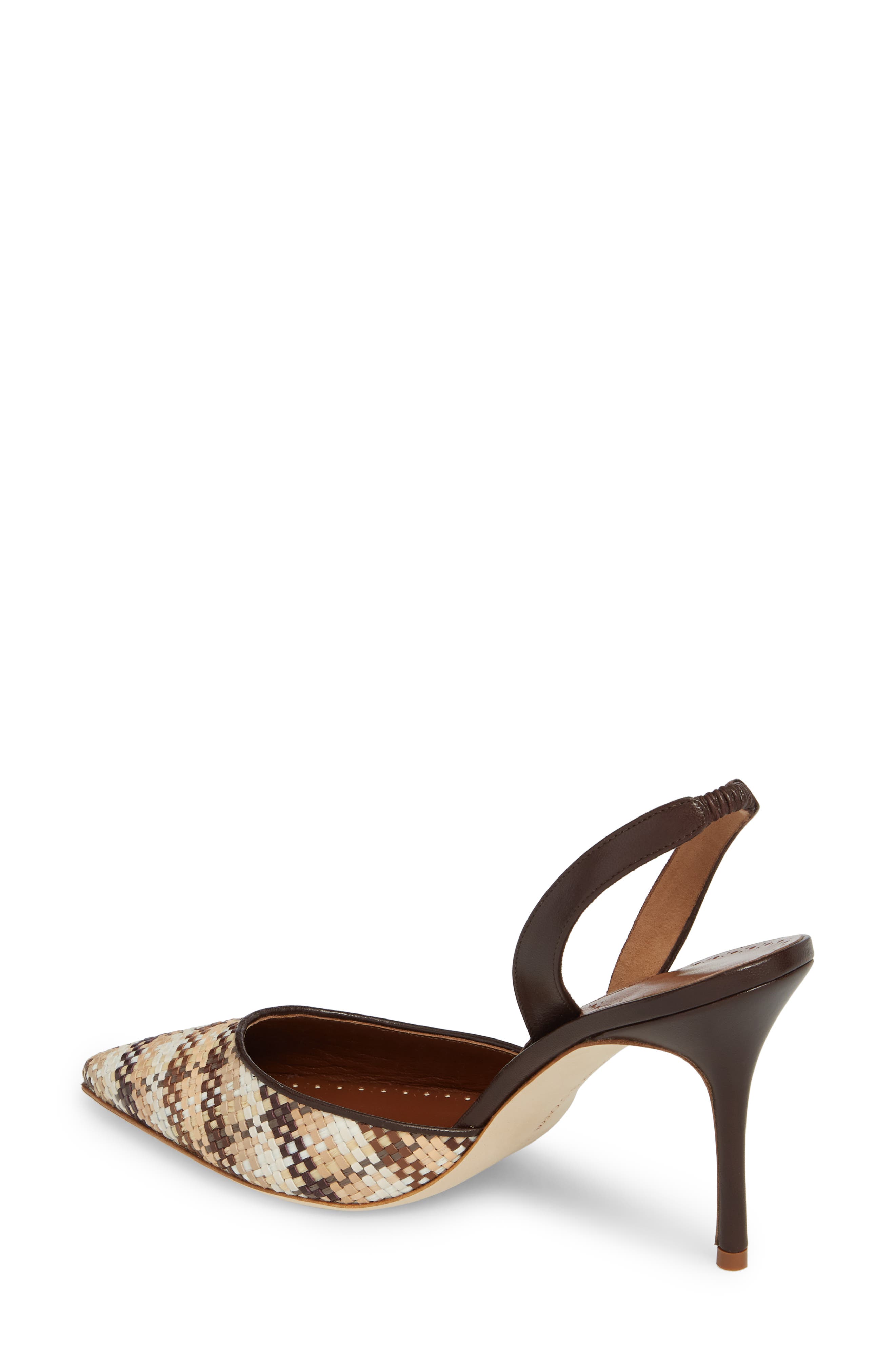 Manolo Blahnik Carolyne Slingback Pump, Alternate, color, 