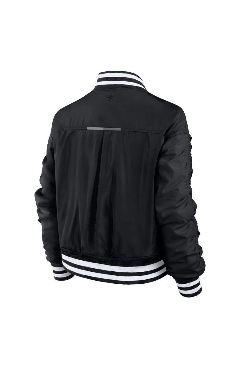 FANATICS Women's Fanatics  Black Pittsburgh Steelers Elements Wave Full-Snap Jacket, Alternate, color, Black