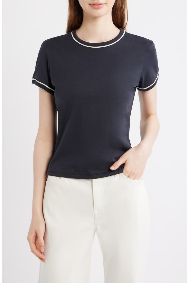 The Ringer Baby Tee, Main, color, NAVY MULTI