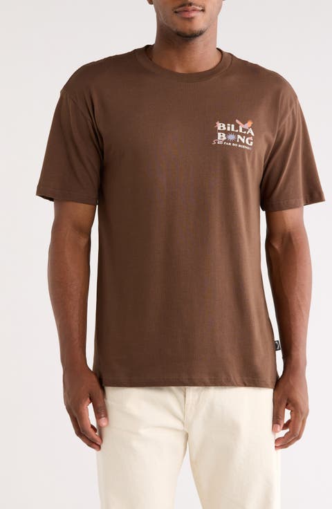 Land to Sea Cotton Graphic T-Shirt