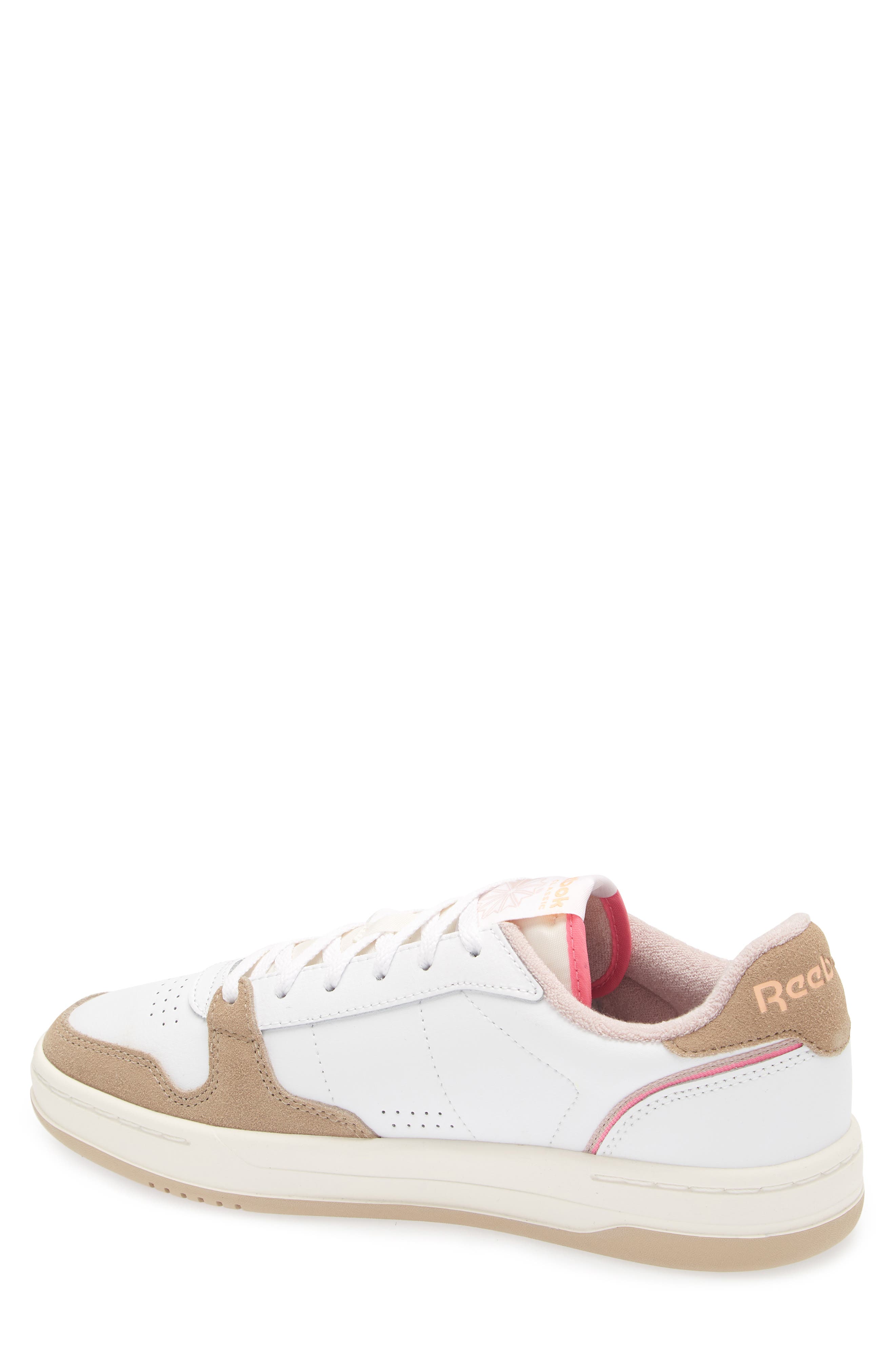 Reebok Phase Court Sneaker, Alternate, color, White/ Oat/ Chalk