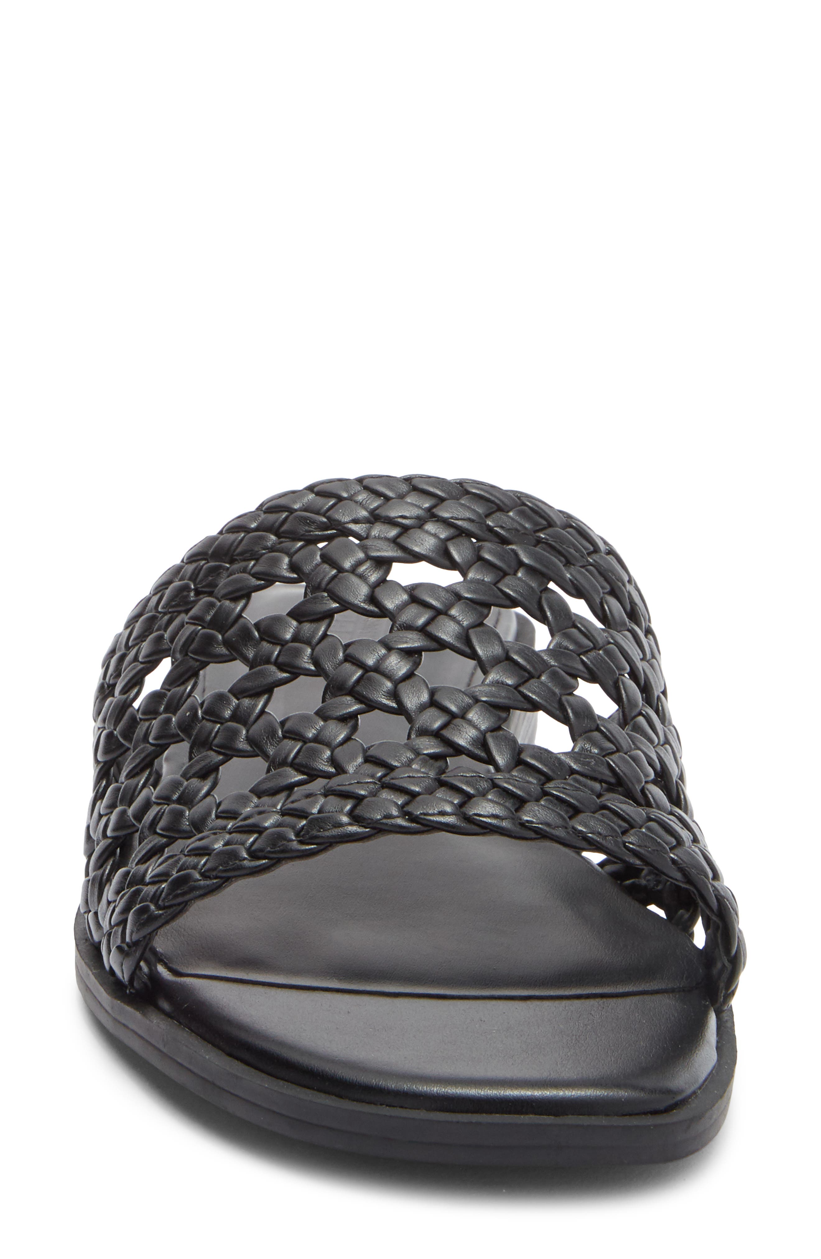 NORDSTROM RACK Sheriee Sandal, Alternate, color, Black