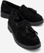 Forever & Always Shoes Milly Leather Tassel Loafer