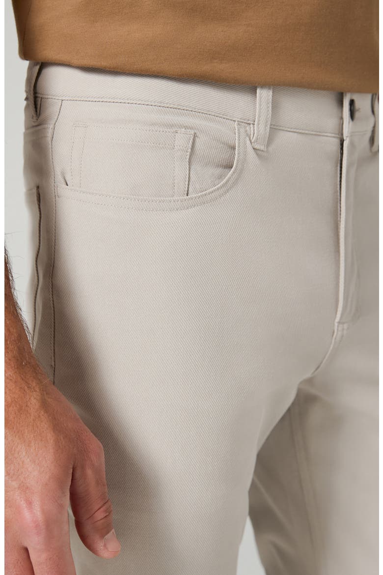 Baron Straight Leg Stretch Twill 5-Pocket Pants, Alternate, color, BONE