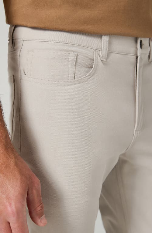 7 Diamonds Baron Straight Leg Stretch Twill 5-pocket Pants In Brown