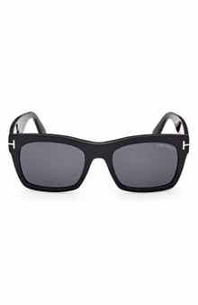 TOM FORD Nico 56mm Square Sunglasses