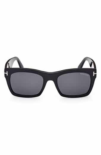 TOM FORD Nico 56mm Square Sunglasses