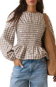 Nobody's Child Charlize Peplum Top