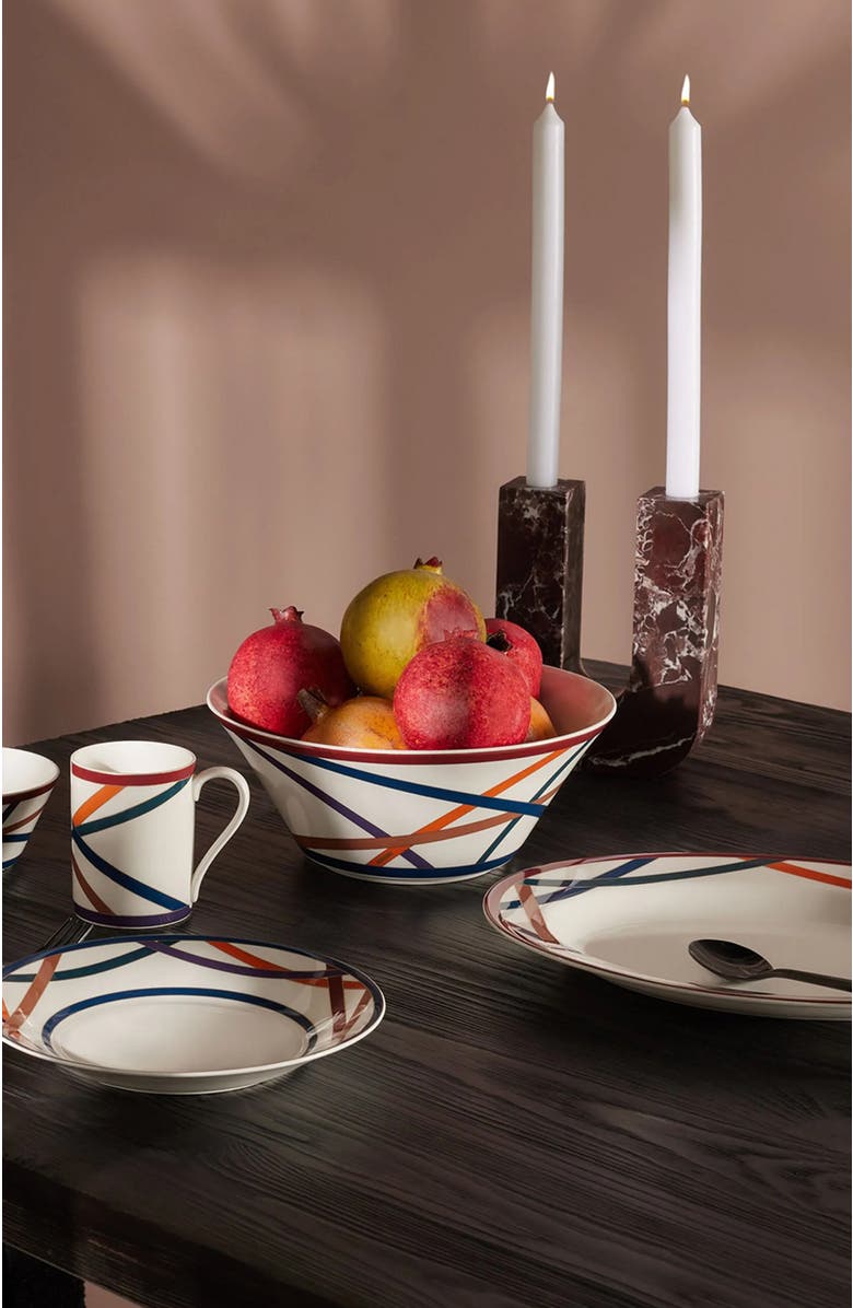 Missoni Home Tableware Pickle Dish NASTRI  Multicolor diam. 9", Alternate, color, Multicolor