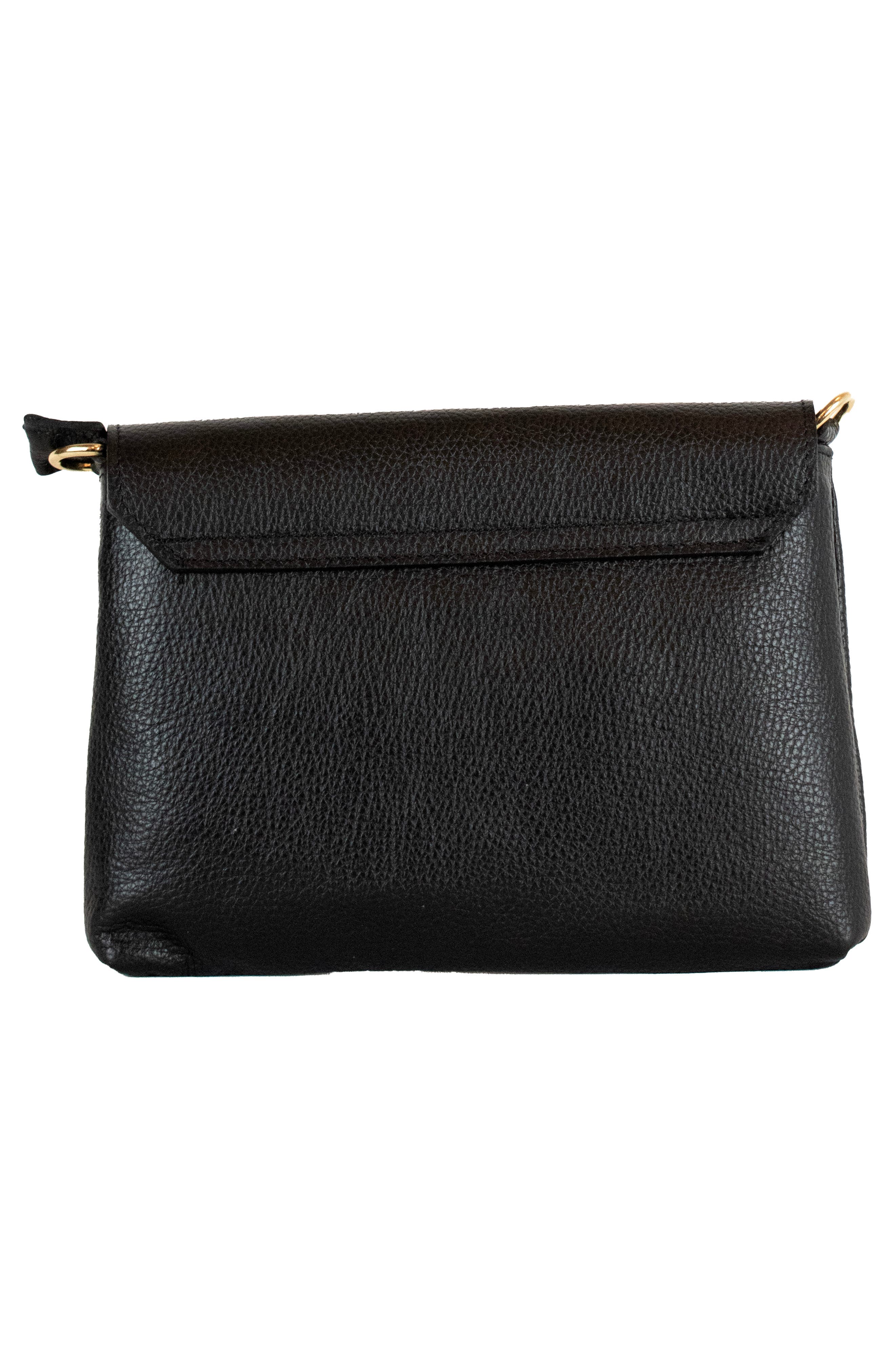 Persaman New York Studded Crossbody Bag, Alternate, color, Black