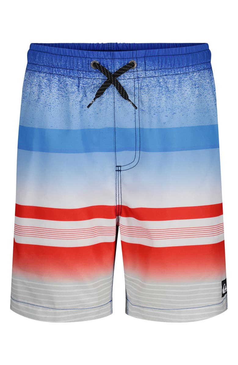 Quiksilver Kids' Everyday Mix Volley Swim Trunks, Main, color, Dazzling Blue