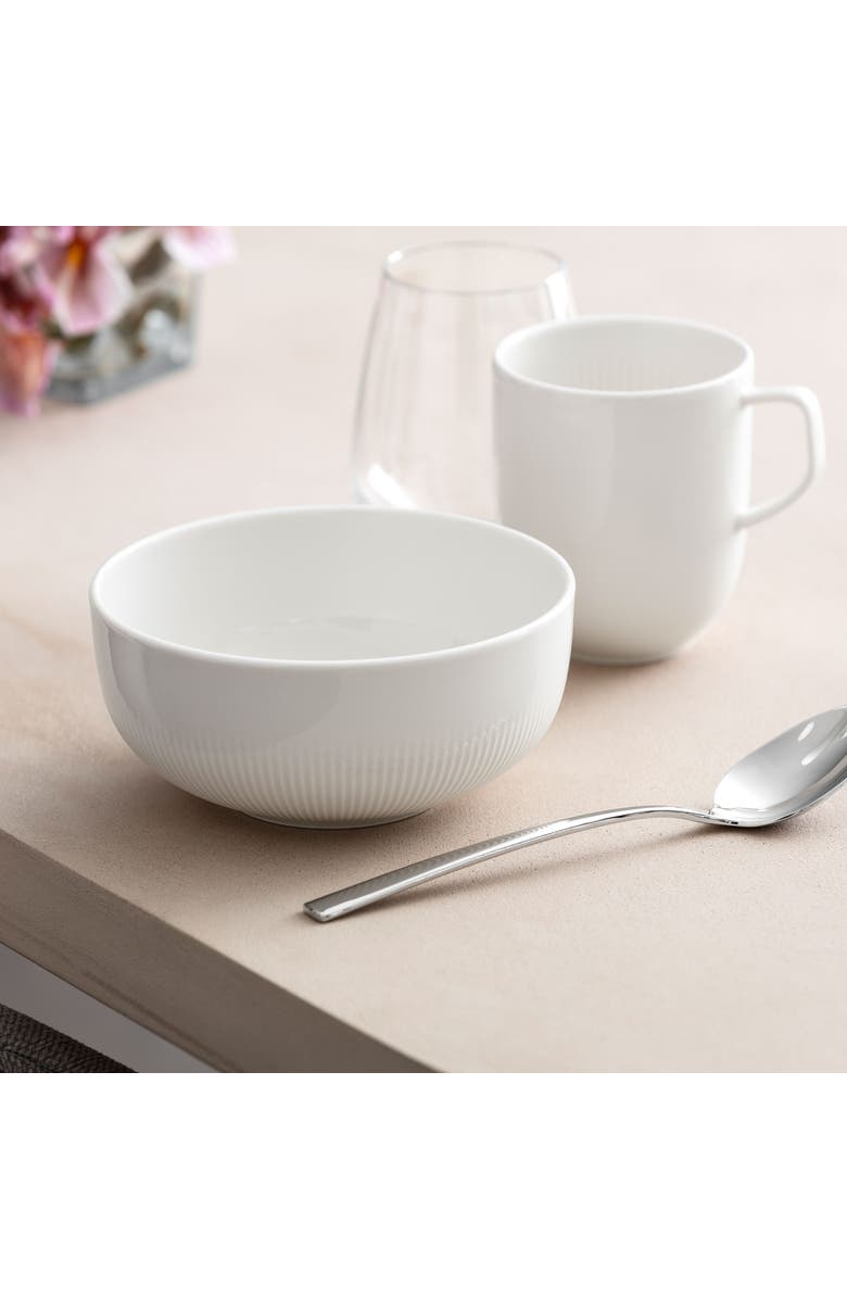 Villeroy & Boch Afina Rice Bowl, Alternate, color, White