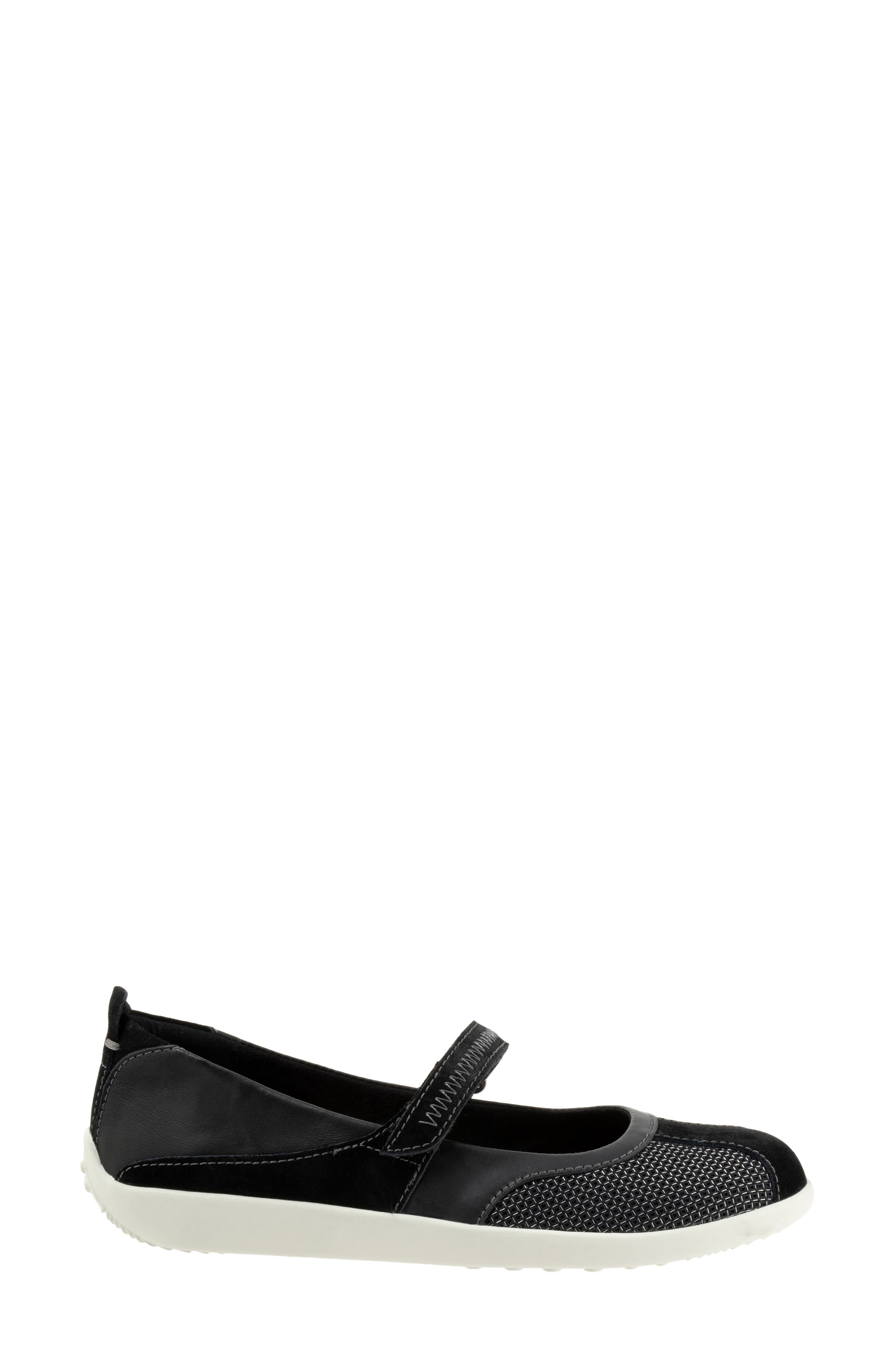 SoftWalk<sup>®</sup> Dayton Mary Jane Sneaker, Alternate, color, Black Suede