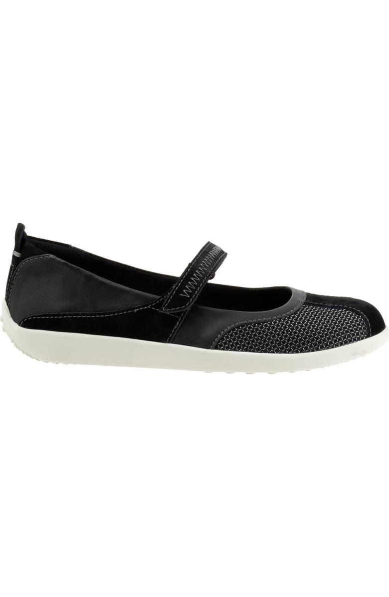 SoftWalk<sup>®</sup> Dayton Mary Jane Sneaker, Alternate, color, Black Suede