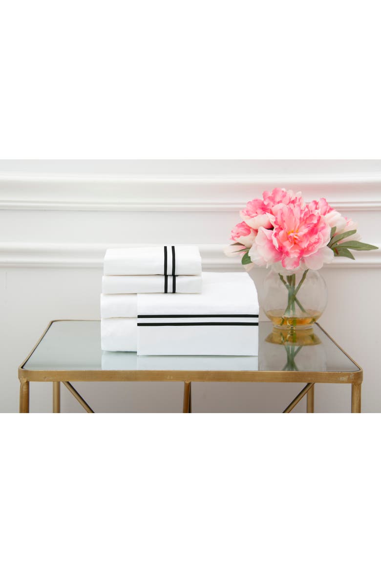 Legacy Onyx King Sham, Alternate, color, Black