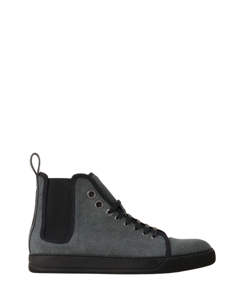 Dbb1 High Top Canvas Sneakers