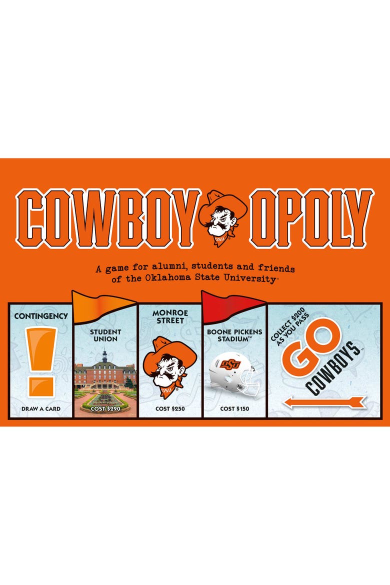 Oklahoma State University Cowboyopoly, Alternate, color, Multicolored