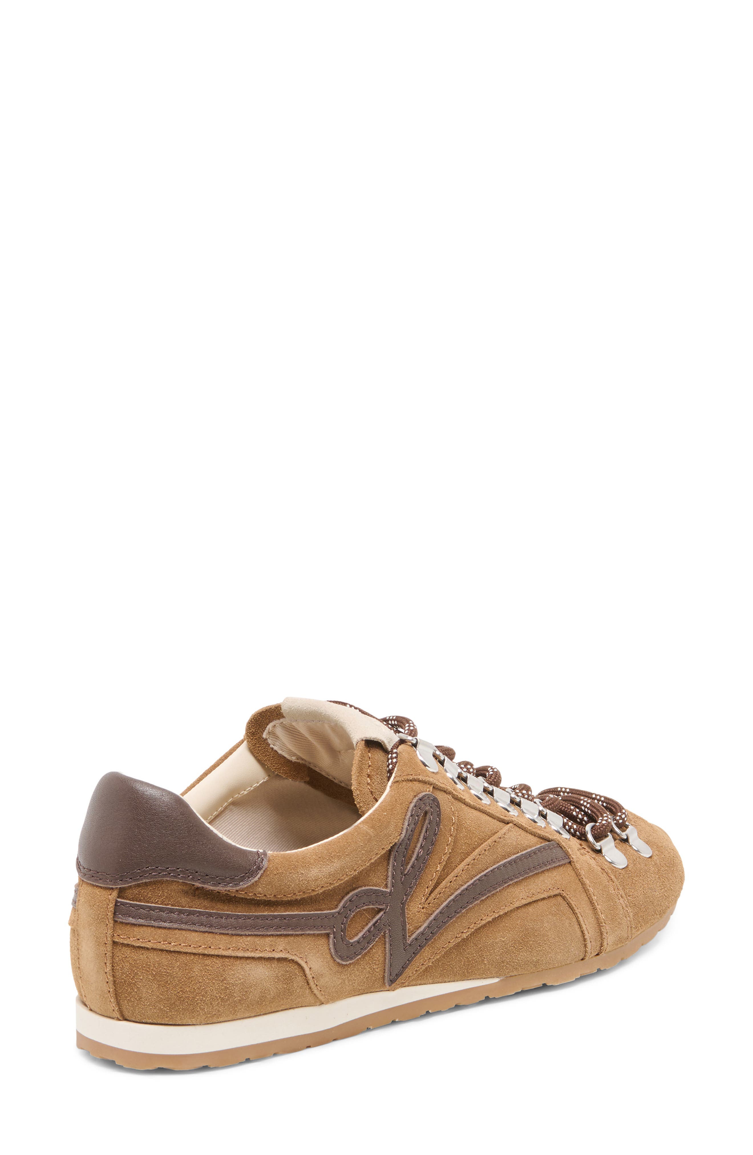Deacon Sneaker, Alternate, color, LIGHT BROWN SUEDE