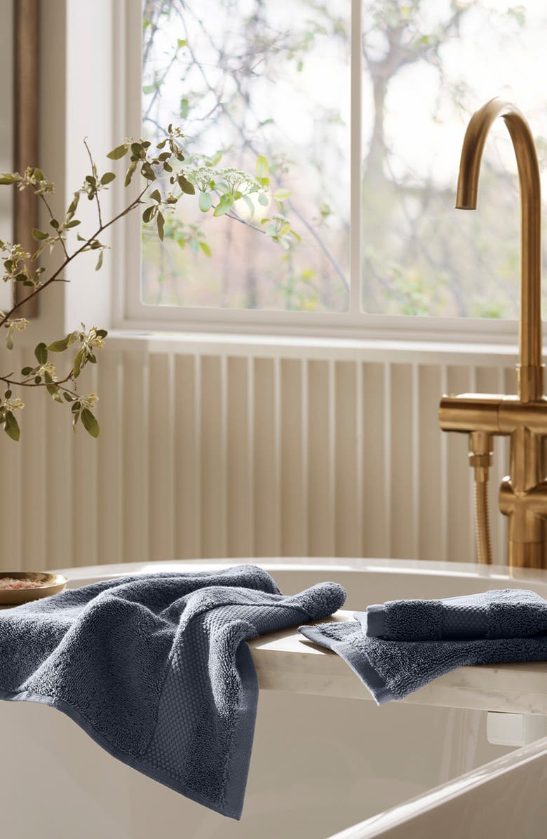 Boll & Branch Plush 6-Piece Organic Cotton Bath Towel Set, Alternate, color, Mineral