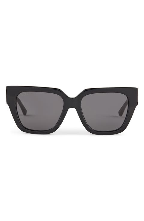 Remi II 53mm Polarized Rectangular Sunglasses
