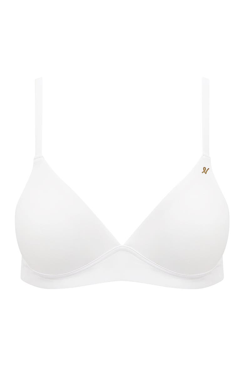 The Stretch Easy Does It Bralette, Alternate, color, White