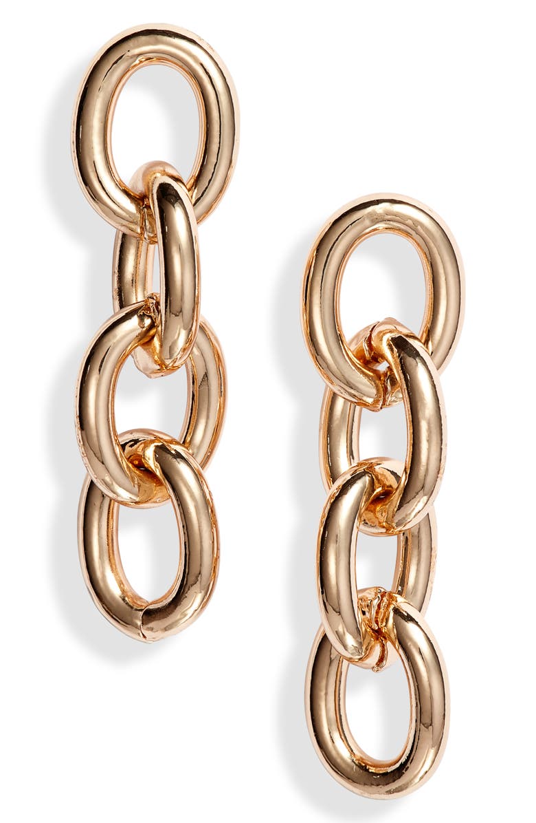 8 Other Reasons Bobbi Chain Drop Earrings, Main, color, 