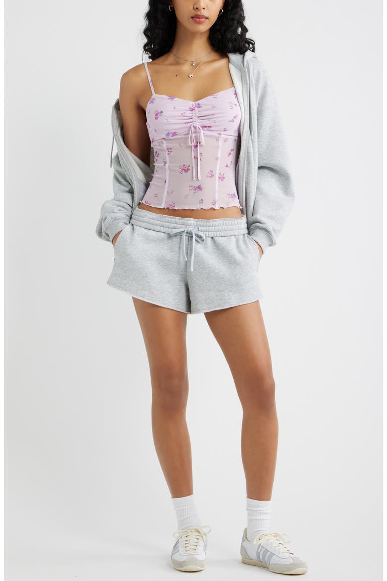 Mesh Camisole, Alternate, color, PINK KELLY FLORAL