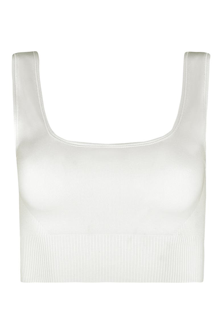 Balance Seamless Longline Sports Bra, Alternate, color, LILY WHITE