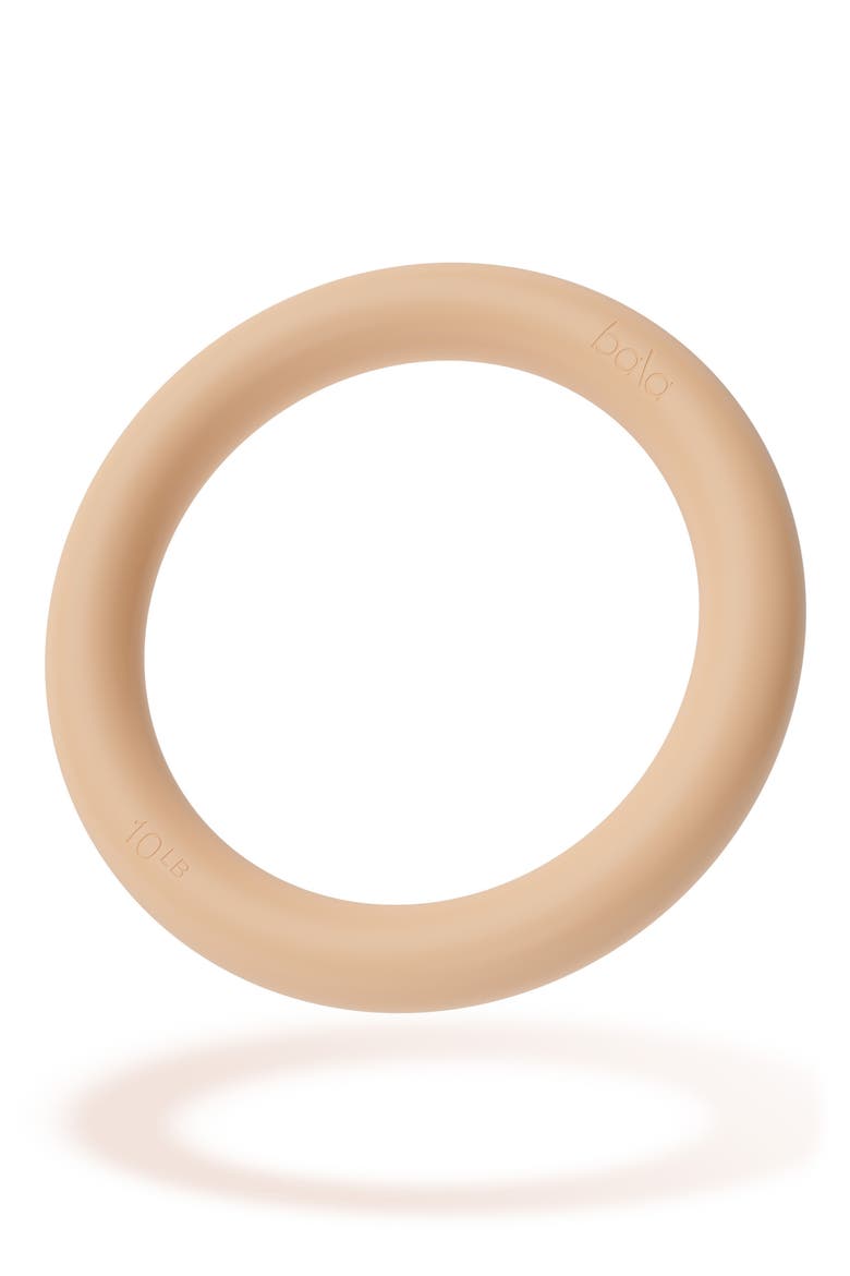 Silicone & Recycled Steel 10-Lb. Power Ring, Alternate, color, SAND