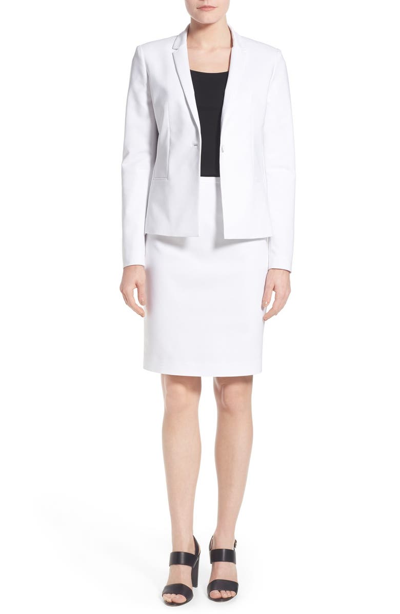 T Tahari 'Ryan' Suit Pencil Skirt, Alternate, color, 