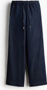 H&M Tie-belt Paper Bag Trousers