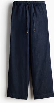 H&M Tie-belt Paper Bag Trousers