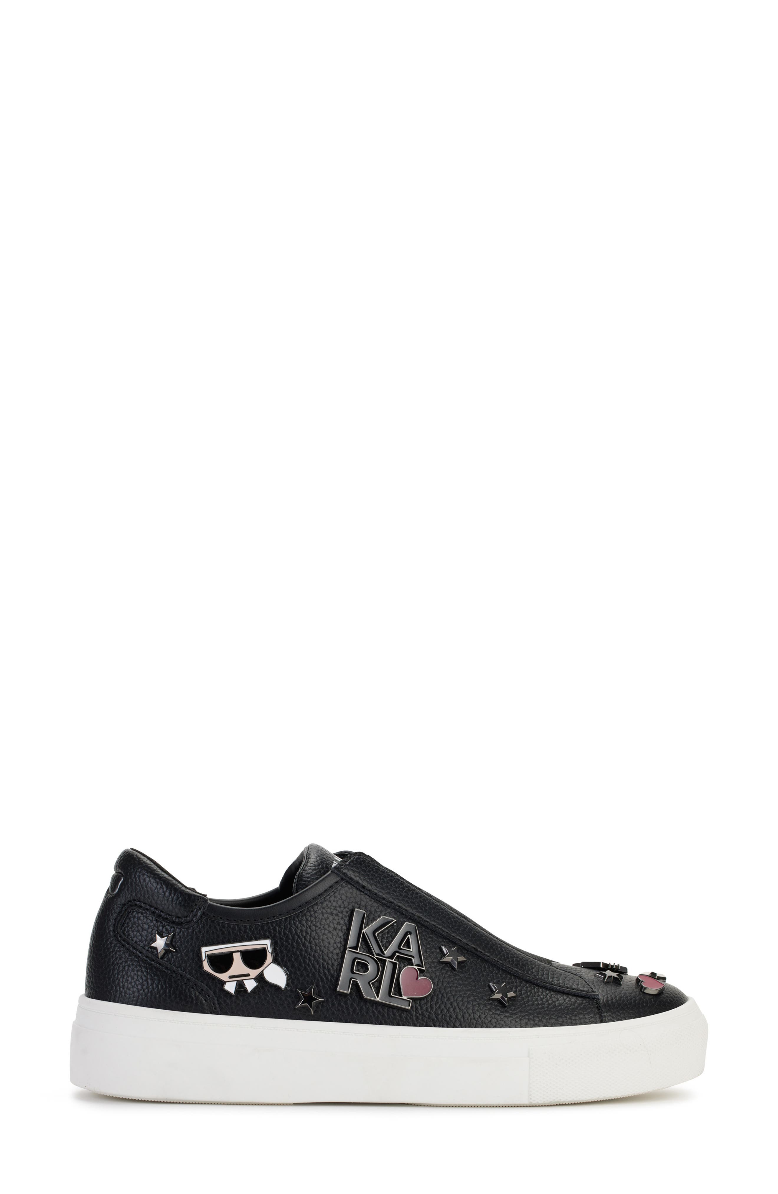KARL LAGERFELD PARIS Caitie Slip-On Sneaker, Alternate, color, 