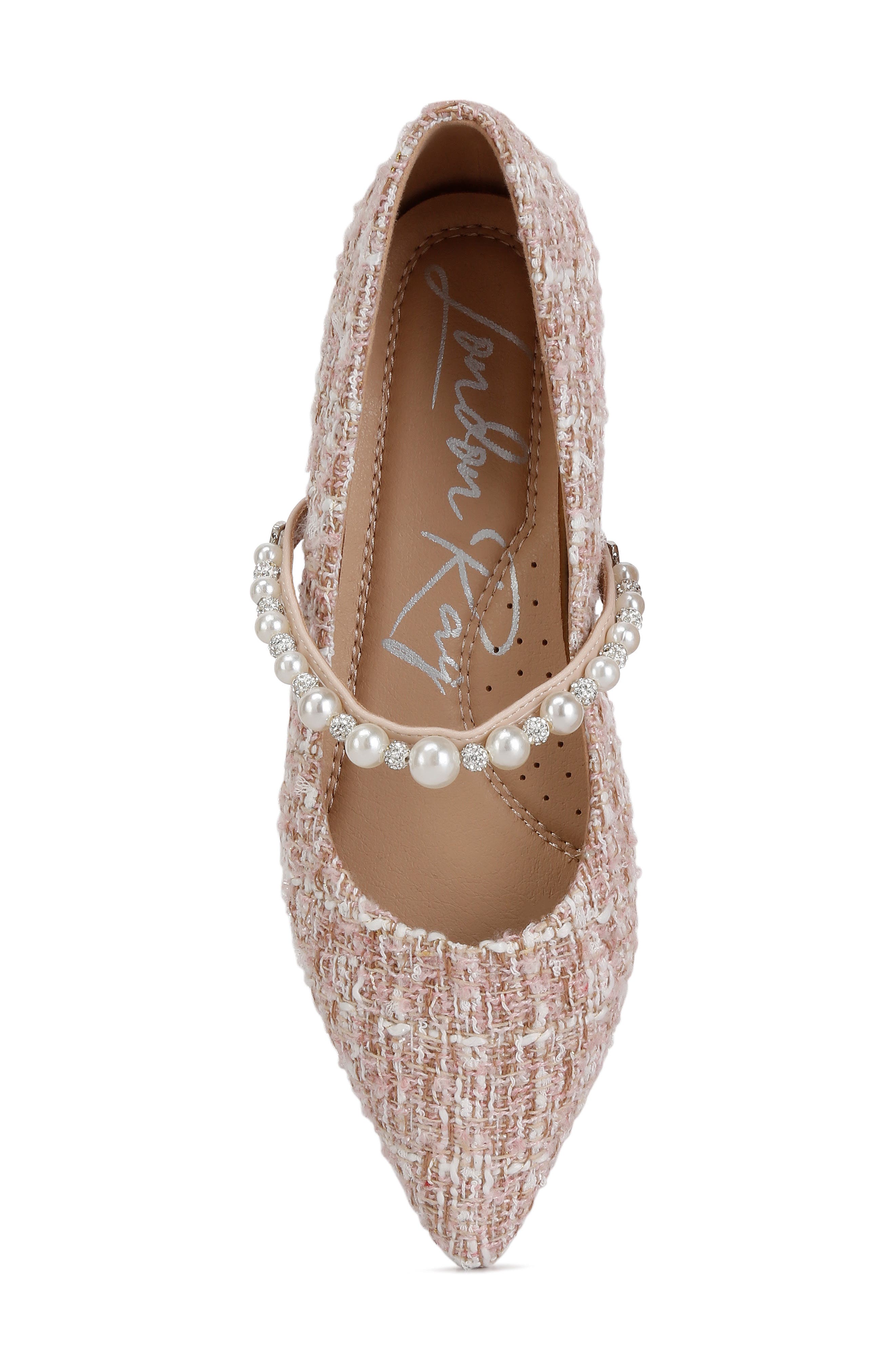 Mowie Mary Jane Flat, Alternate, color, BLUSH