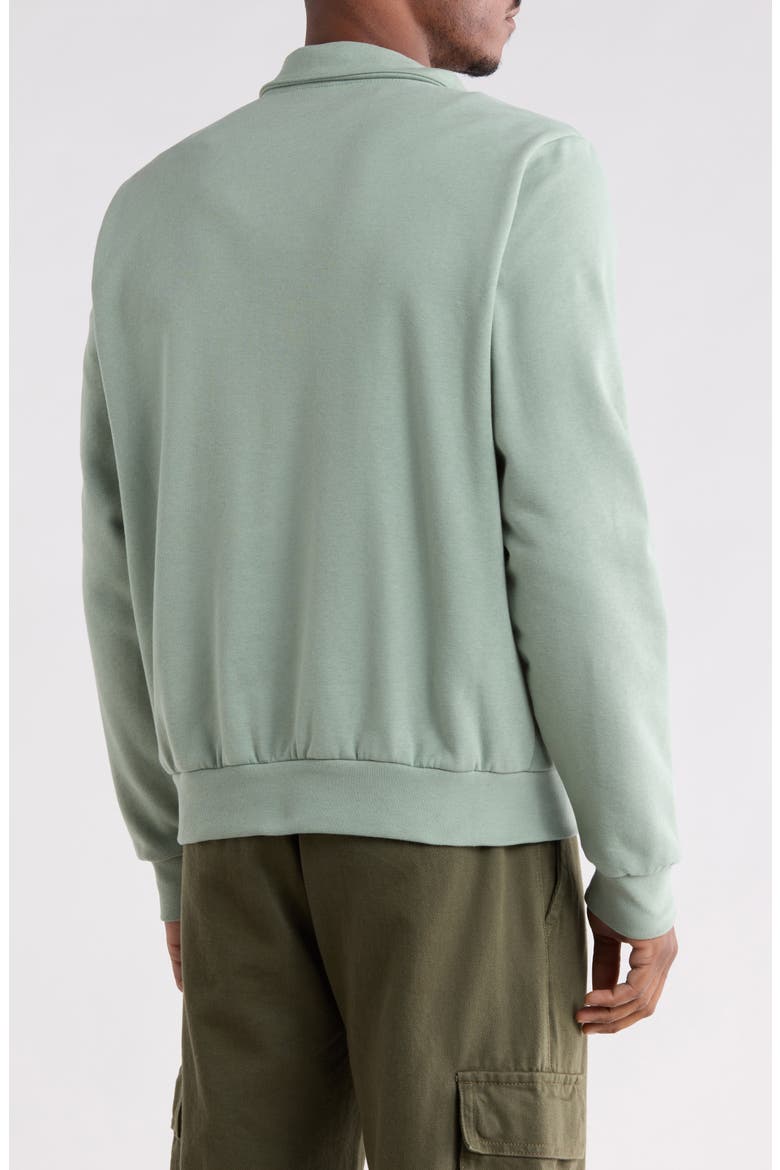 Evolution Simple Dome Quarter Zip Pullover, Alternate, color, SLATE MOSS