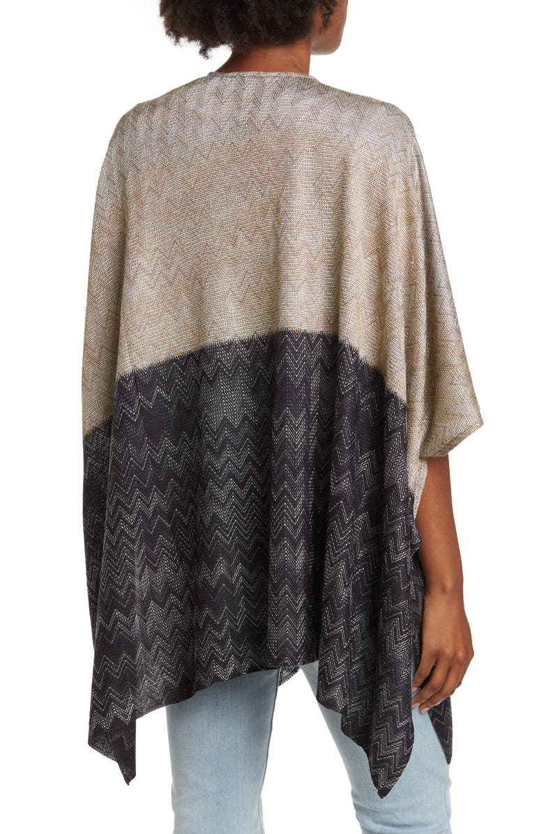 Vince Camuto Colorblock Lurex Topper, Alternate, color, 