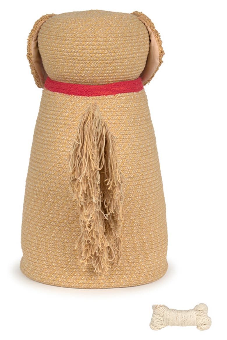 Luna Golden Retriever Basket, Alternate, color, GOLDEN
