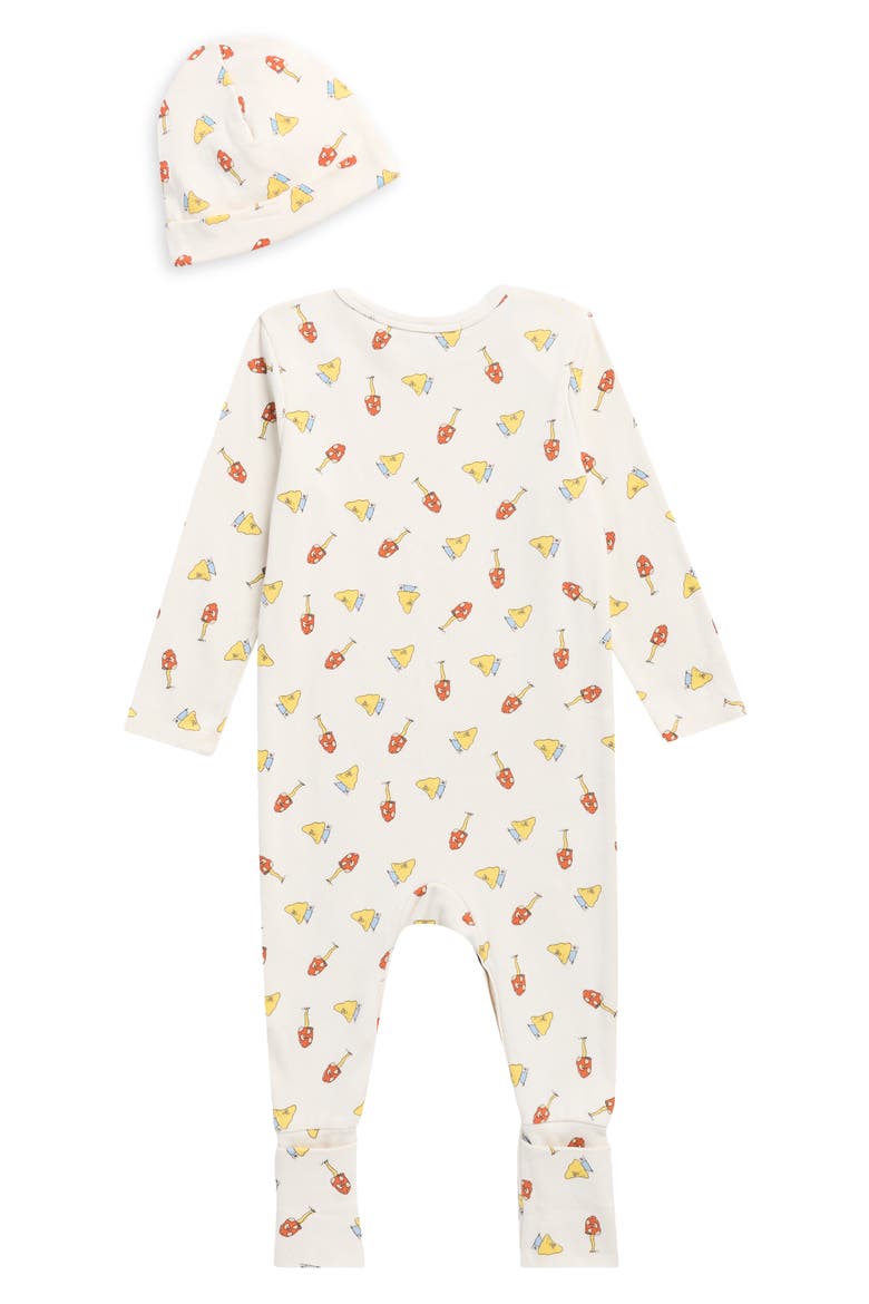 Mushroom Monster All Over Gift Set, Alternate, color, OFF WHITE