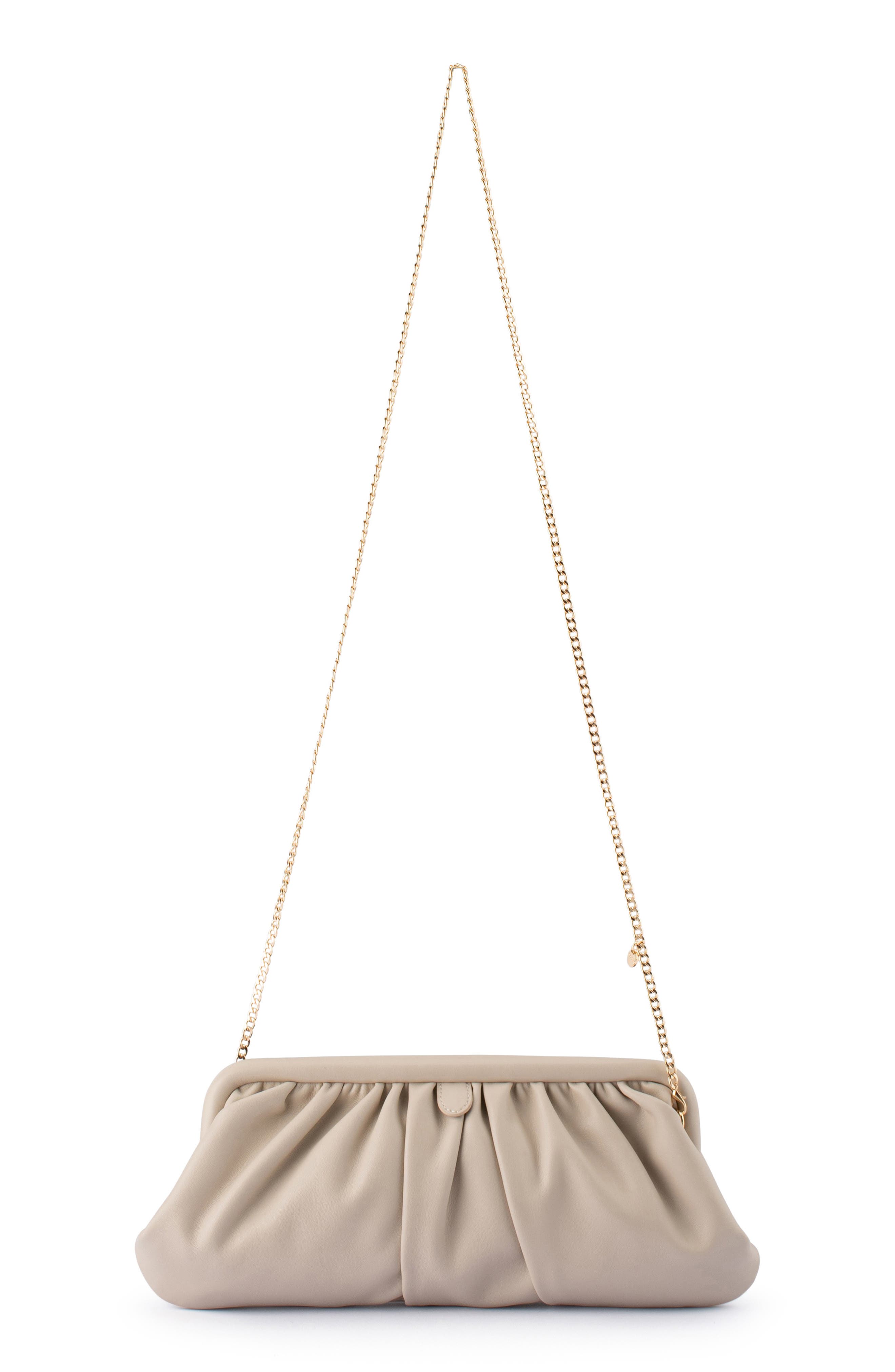 Catherine Frame Clutch, Alternate, color, MINK