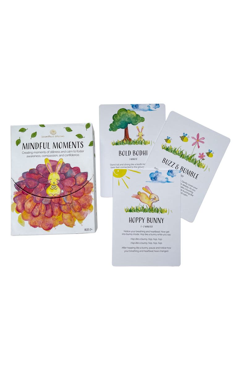 Boundless Blooms Mindful Moments Card Deck, Main, color, Multi